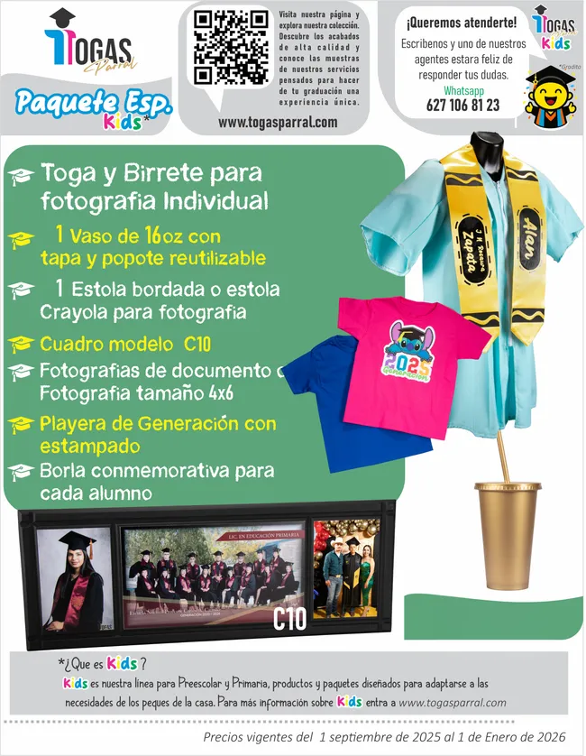🎒 Paquete Kids Especial Muestra Completa